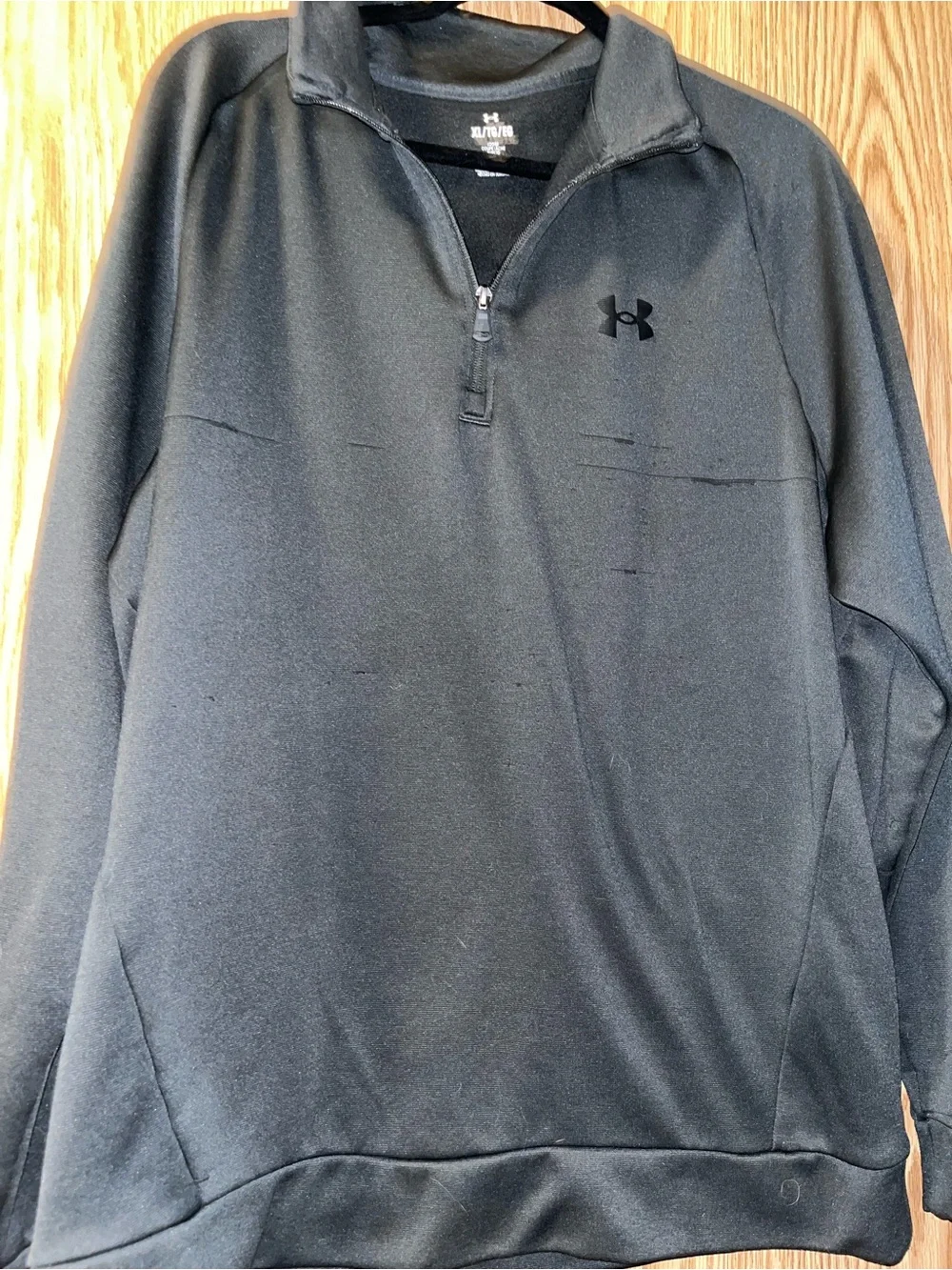 Under Armour Dark Green Half-Zip Performance Pullover